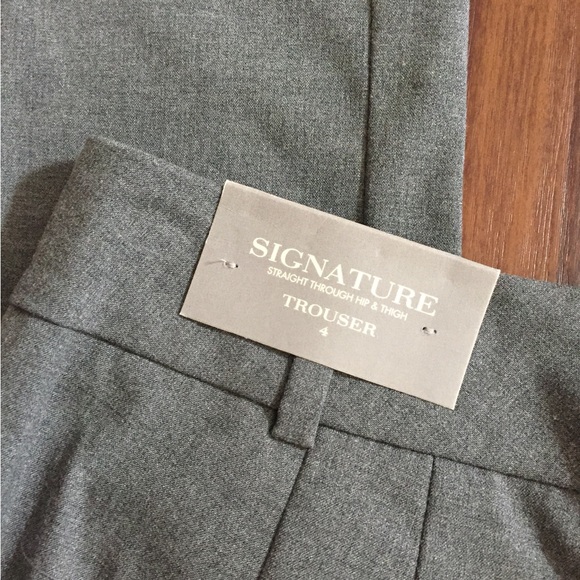 Ann Taylor Signature Straight Leg Trouser Pants NWT - Picture 3 of 5